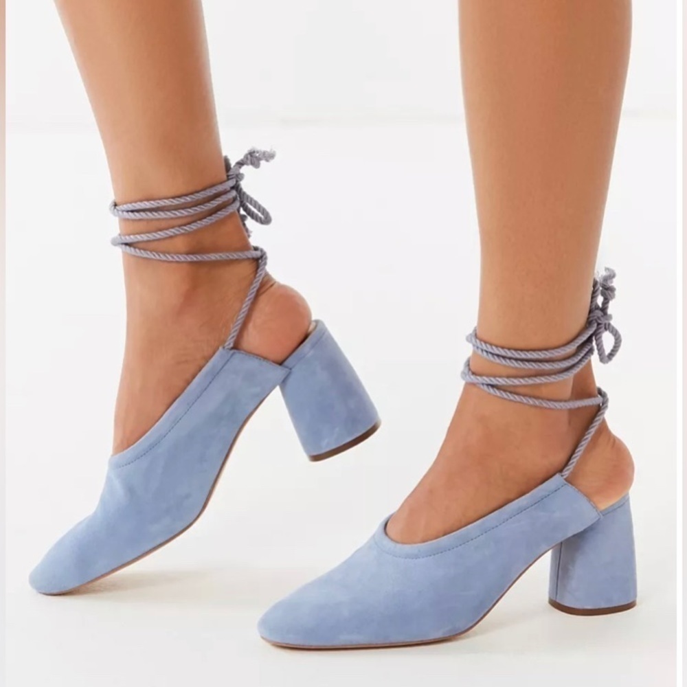 Urban Outfitters Astrid Strappy Heels - Black